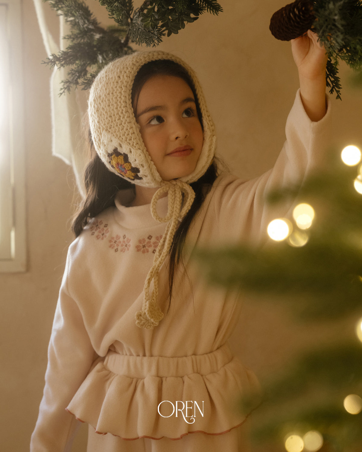 【OREN】handmade knit headband