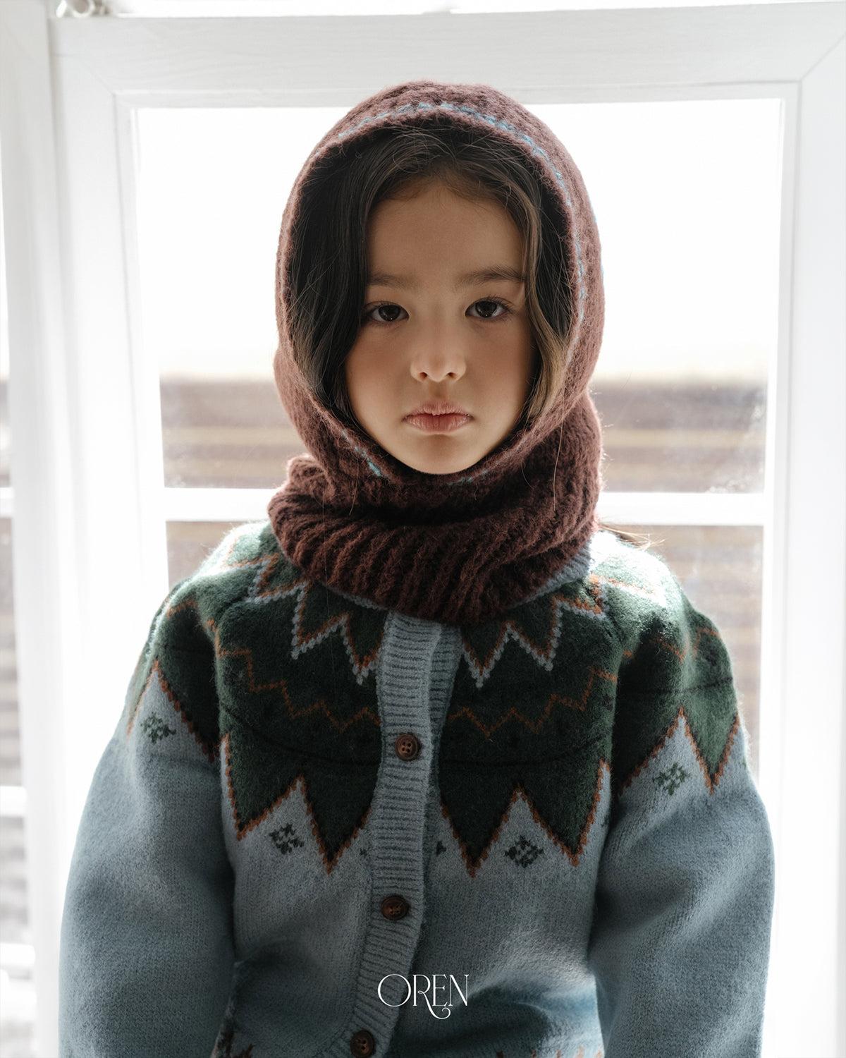 【OREN】clover balaclava
