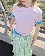 basic color rayon T (1pcs)