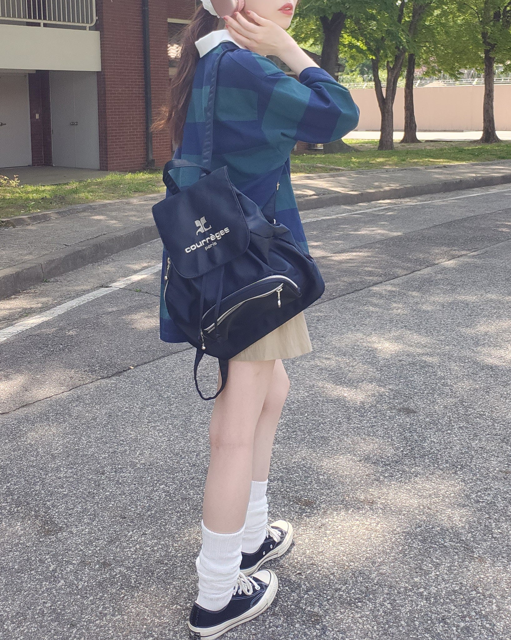 stripe rugger T