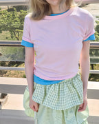 basic color rayon T (1pcs)