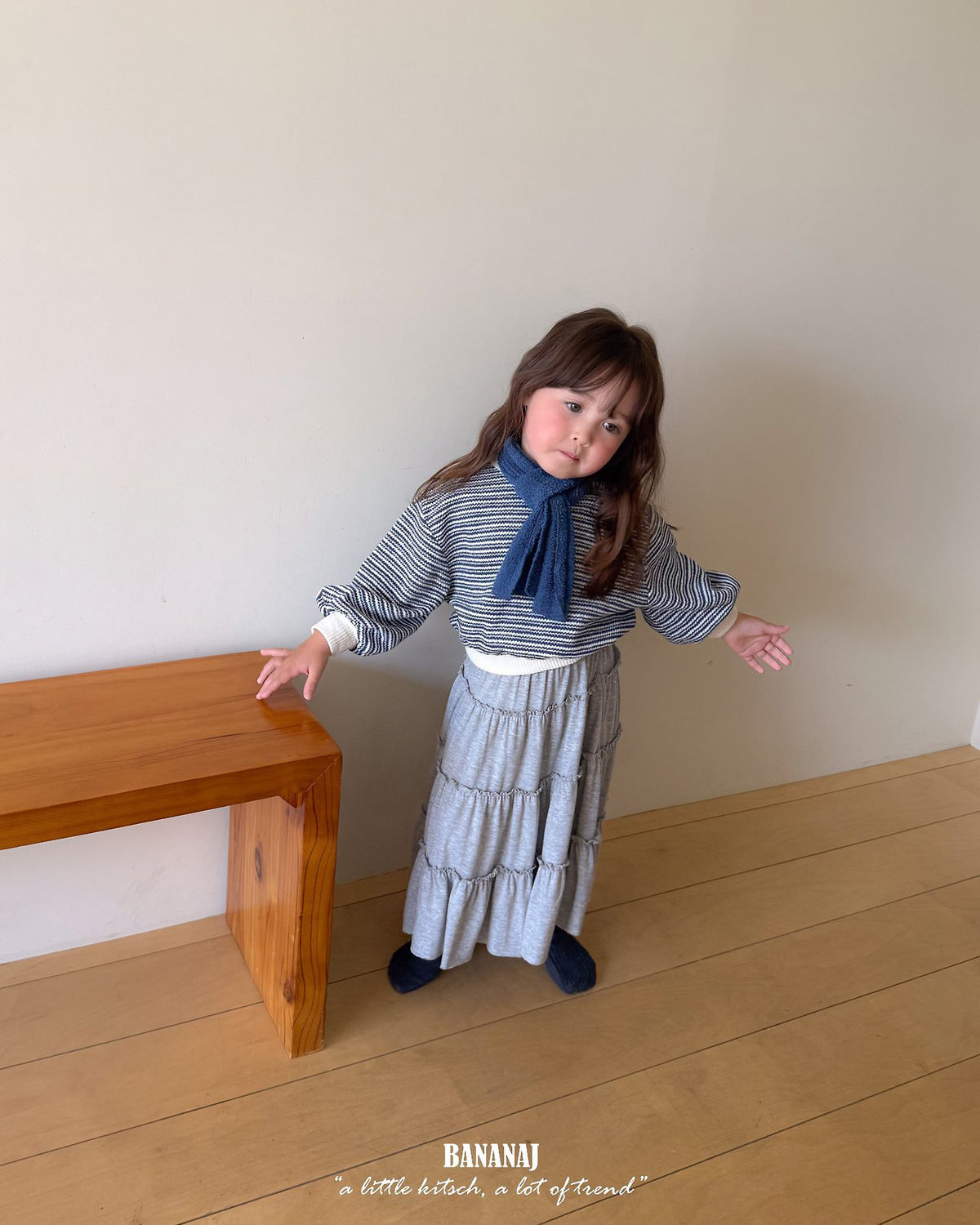 【BANANAJ】cotton candy scarf