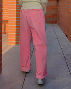 heart pocket corduroy pants