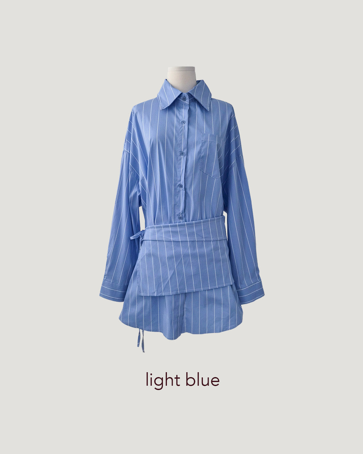 stripe layered shirts
