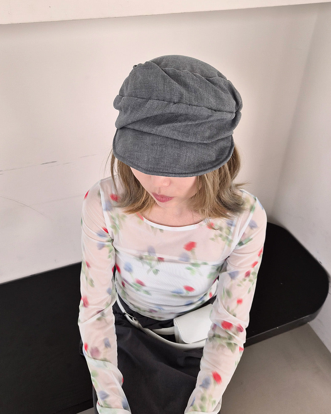 shirring madoros hat