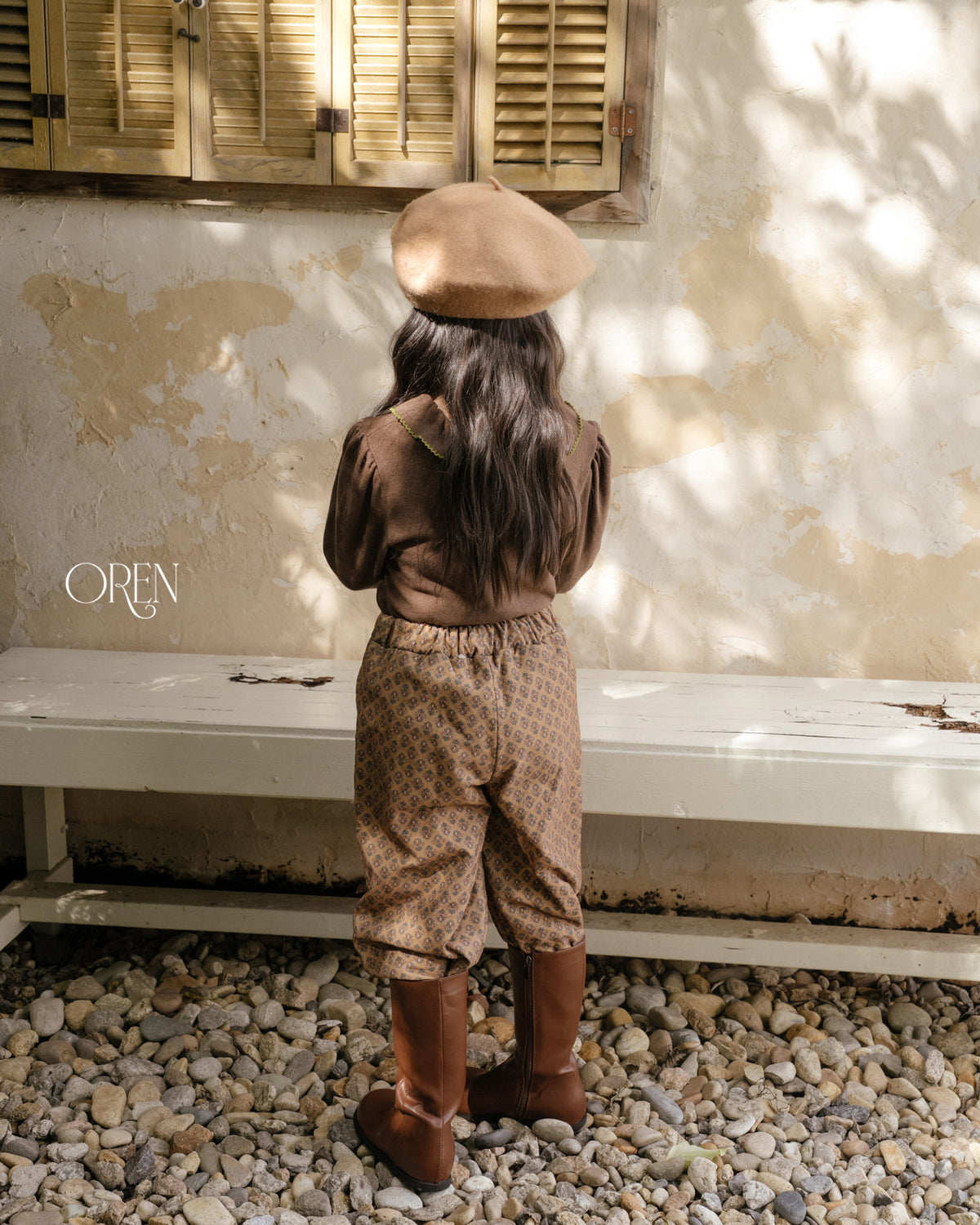 【OREN】mareu jabara padded pants(1oz)