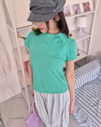 unbalance button collar T