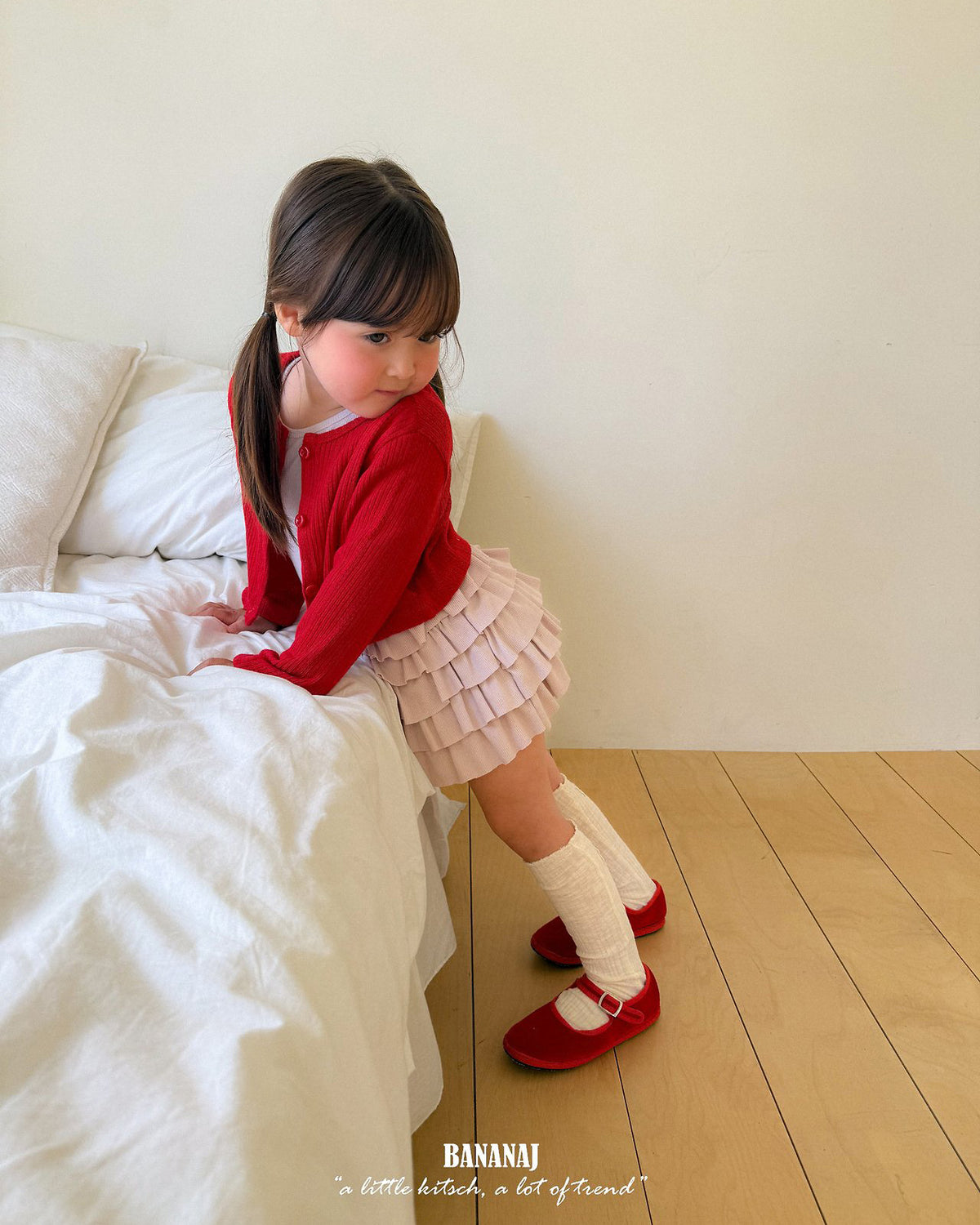 【BANANAJ】mellow rib socks