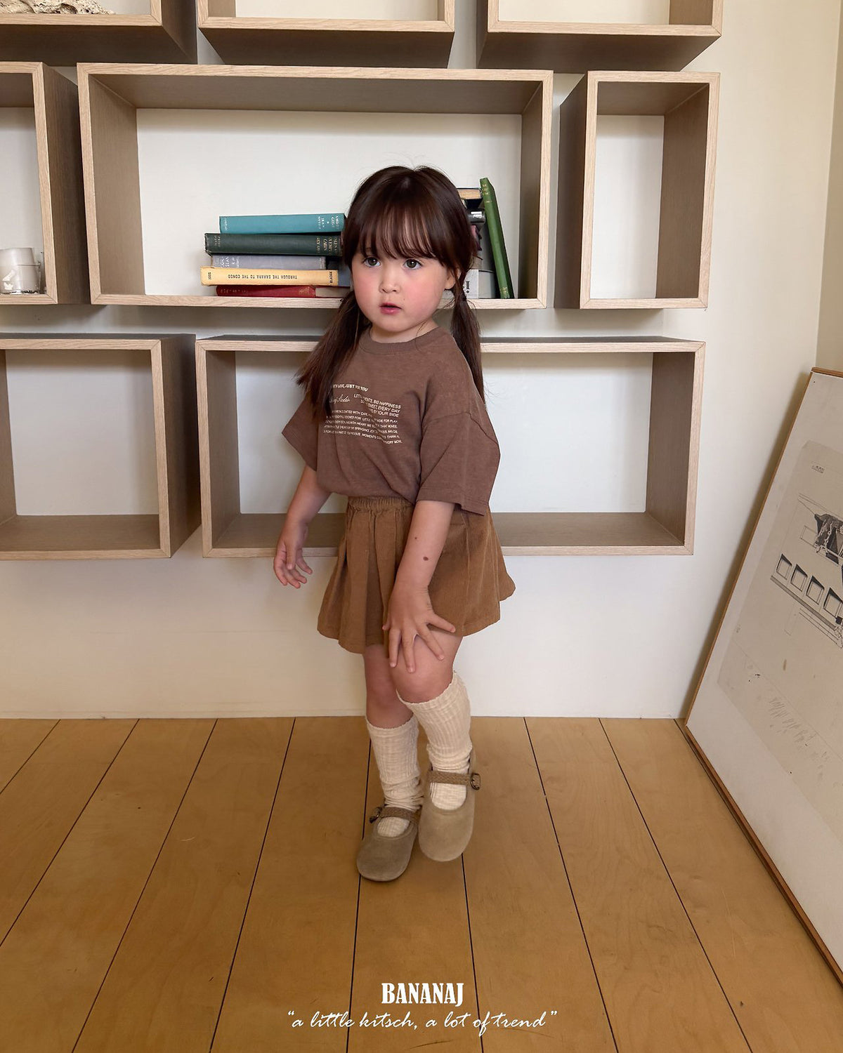 【BANANAJ】pia corduroy skirt