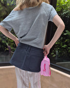 layered wrap skirt
