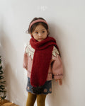 【OREN】merci pom-pom muffler