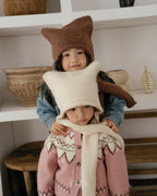 【OREN】cat muffler beanie