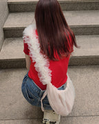 tulle shirring frill bag