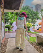 plumeria flower camisole
