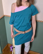 off shoulder I line tunic