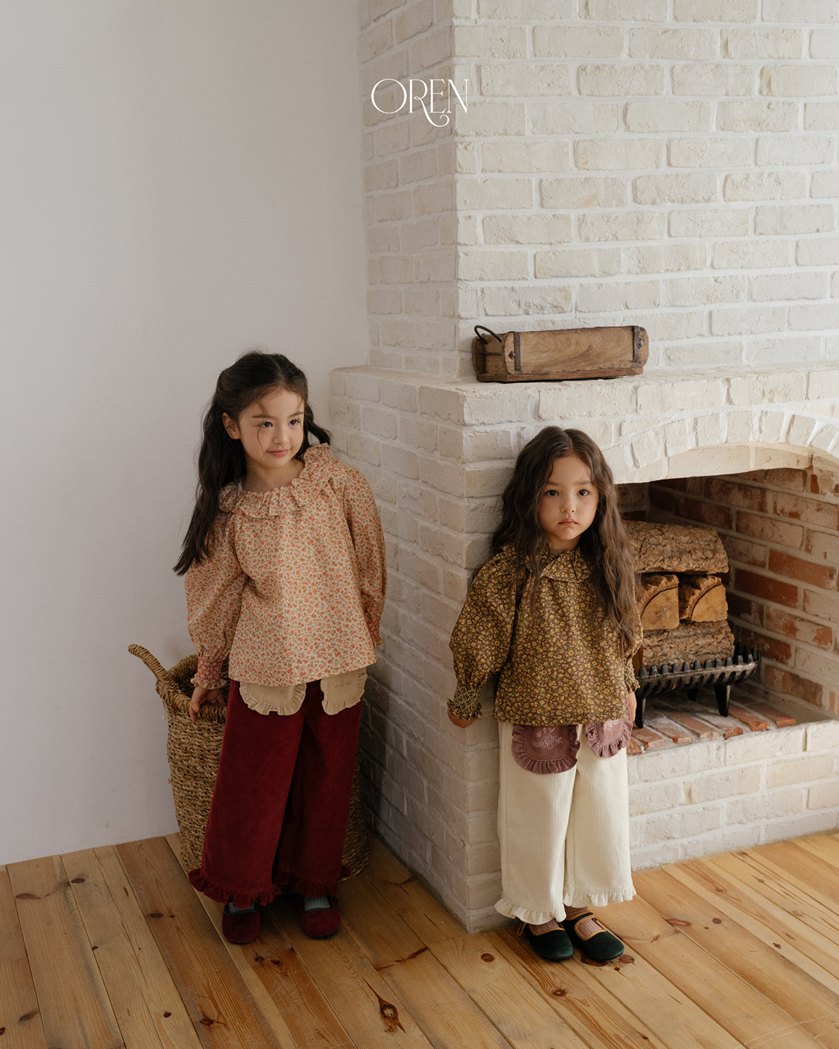 【OREN】rivka frill blouse
