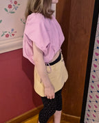 volume balloon sleeveless nylon top