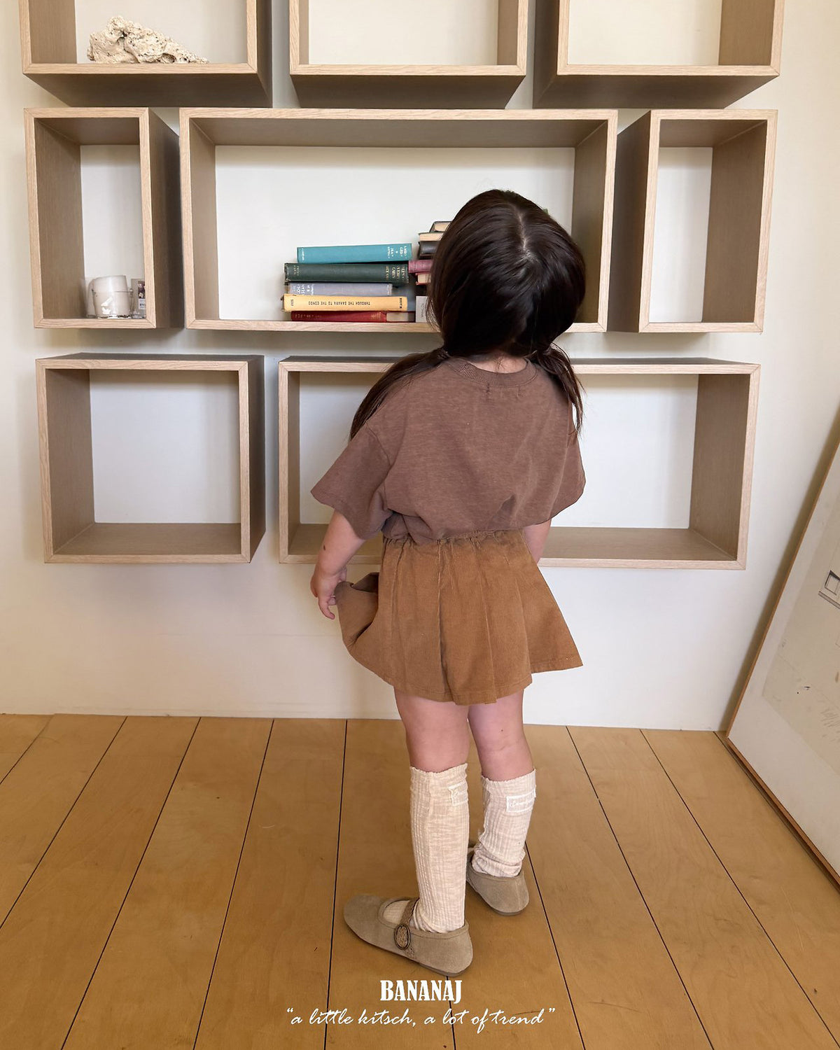 【BANANAJ】pia corduroy skirt