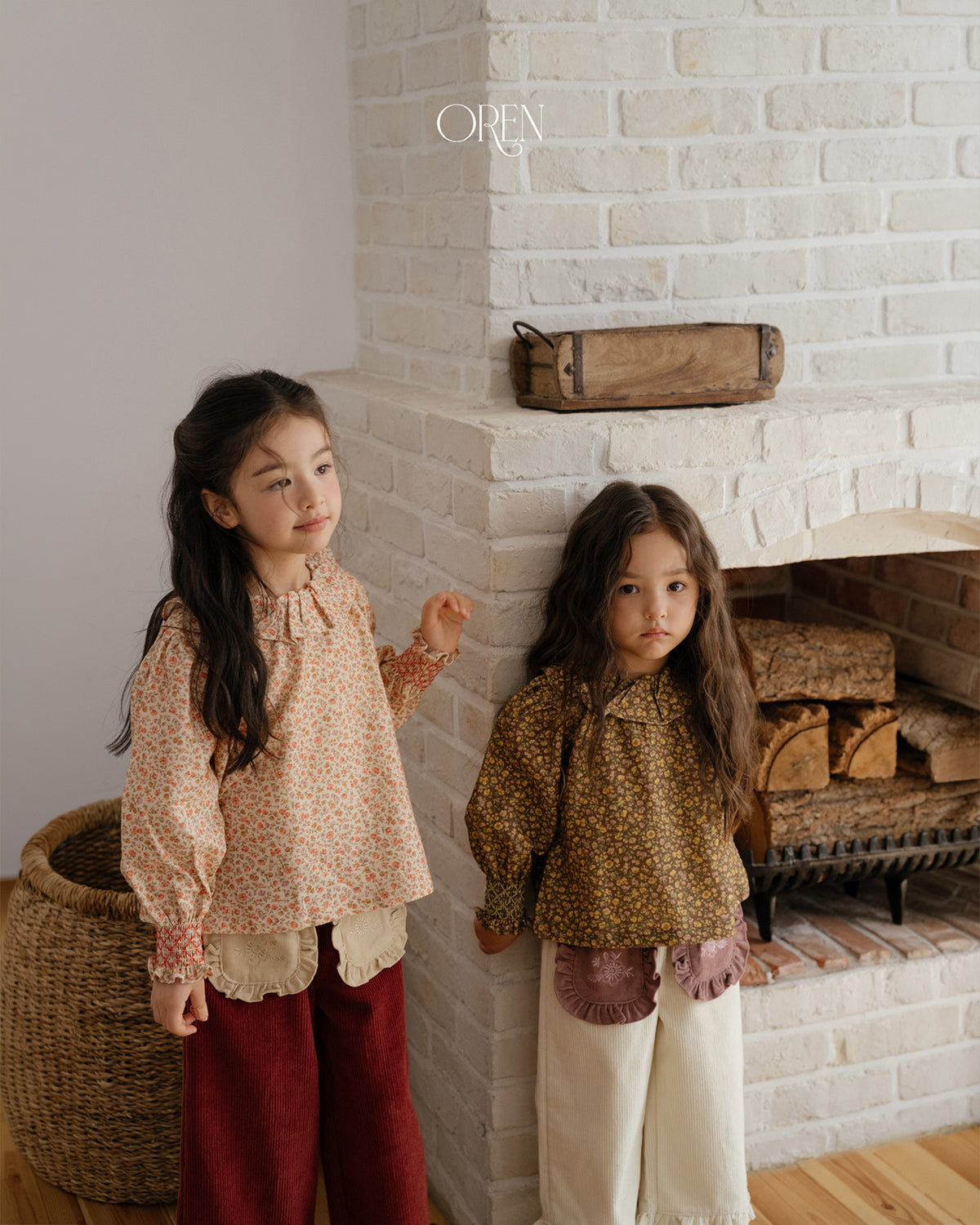 【OREN】rivka frill blouse