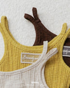 【BANANAJ】double strap top