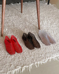jelly flat shoes
