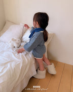【BANANAJ】knit stripe pants