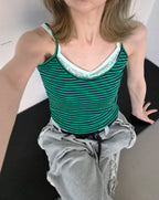 lace sheer camisole