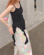 ruffle asymmetry camisole