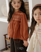 【OREN】merci smock blouse