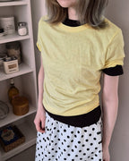 basic color rayon T (1pcs)