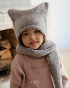 【OREN】cat muffler beanie