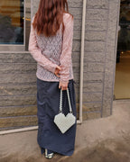 heart beads bag