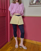 layered wrap skirt
