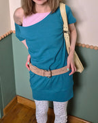 off shoulder I line tunic