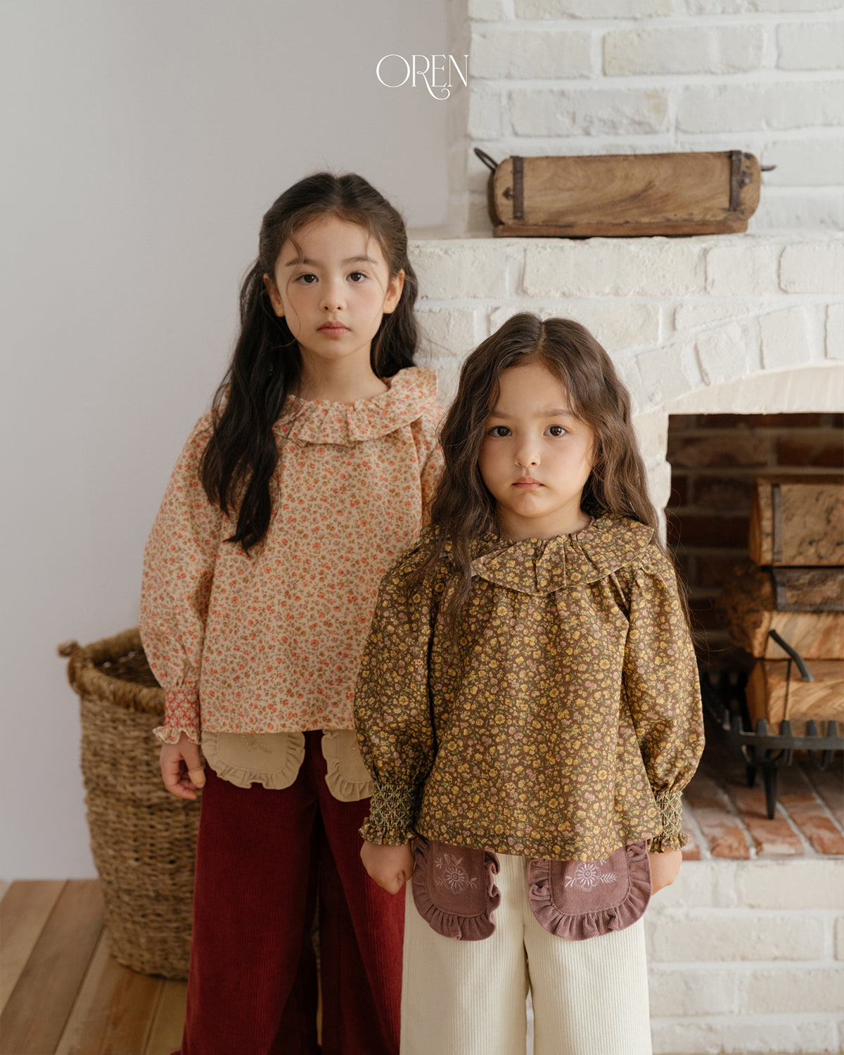 【OREN】rivka frill blouse