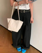 happy color glossy shoulder bag