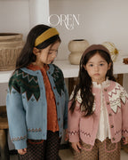 【OREN】oslo reversible knit cardigan