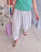 capri jogger balloon pants