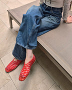 jelly flat shoes