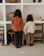 【OREN】merci smock blouse
