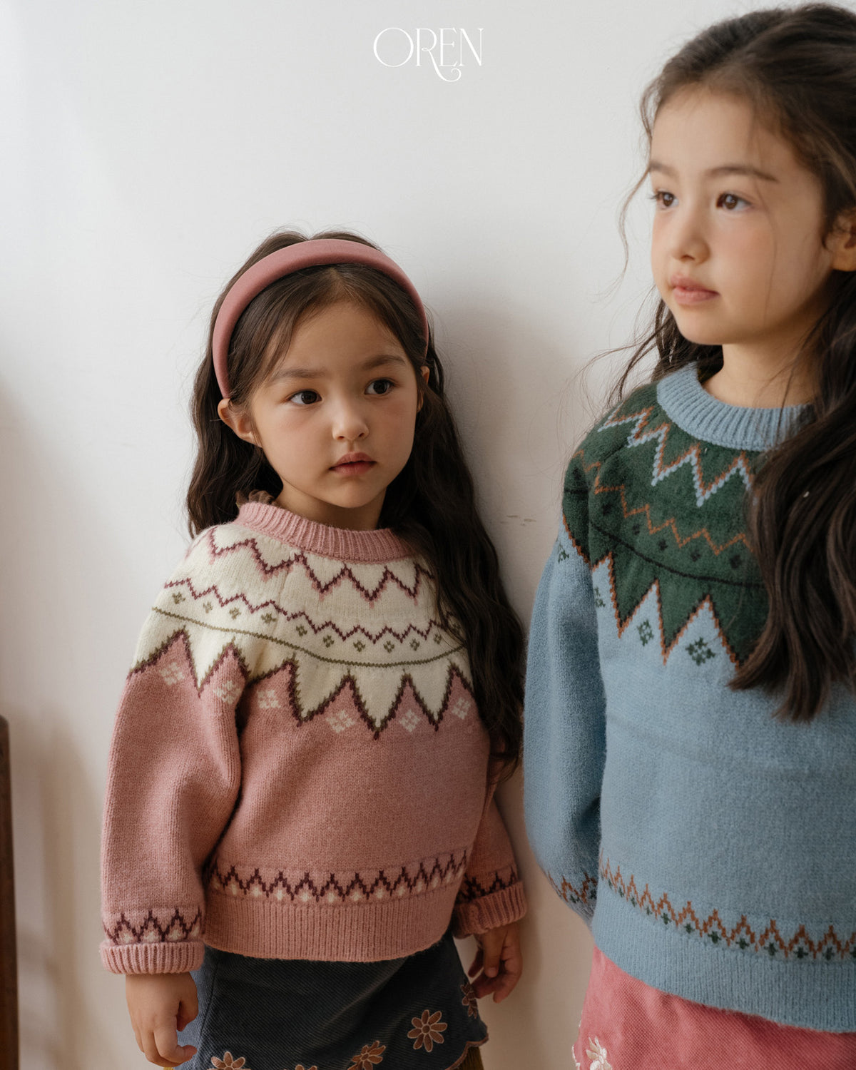 【OREN】oslo reversible knit cardigan