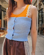 flower bustier