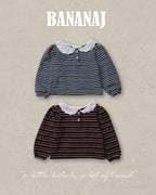 【BANANAJ】puella collar tee