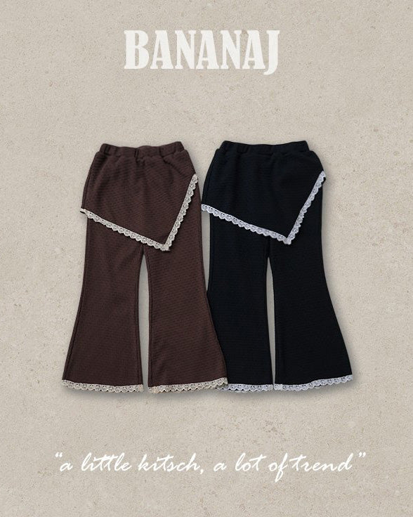 【BANANAJ】jardin skirt pants