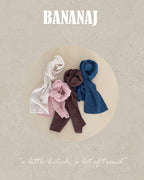 【BANANAJ】cotton candy scarf