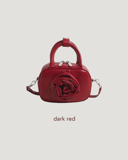 rose motif mini bag