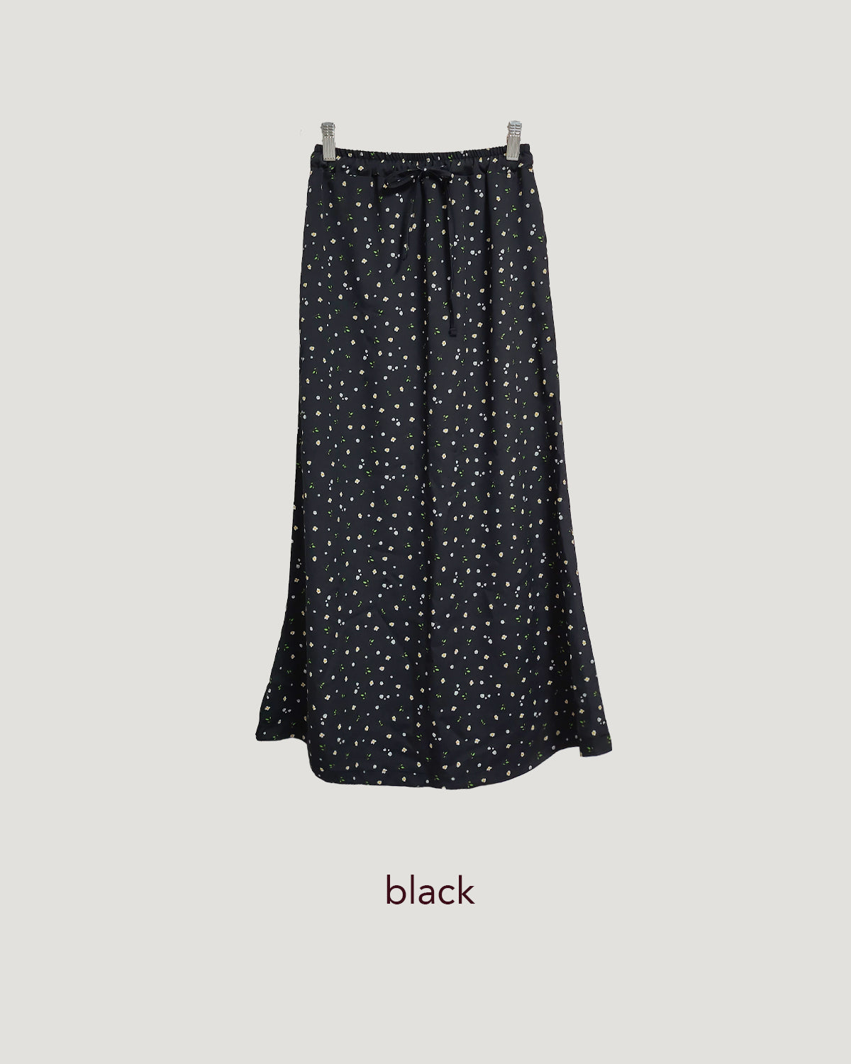 flower mermaid long skirt