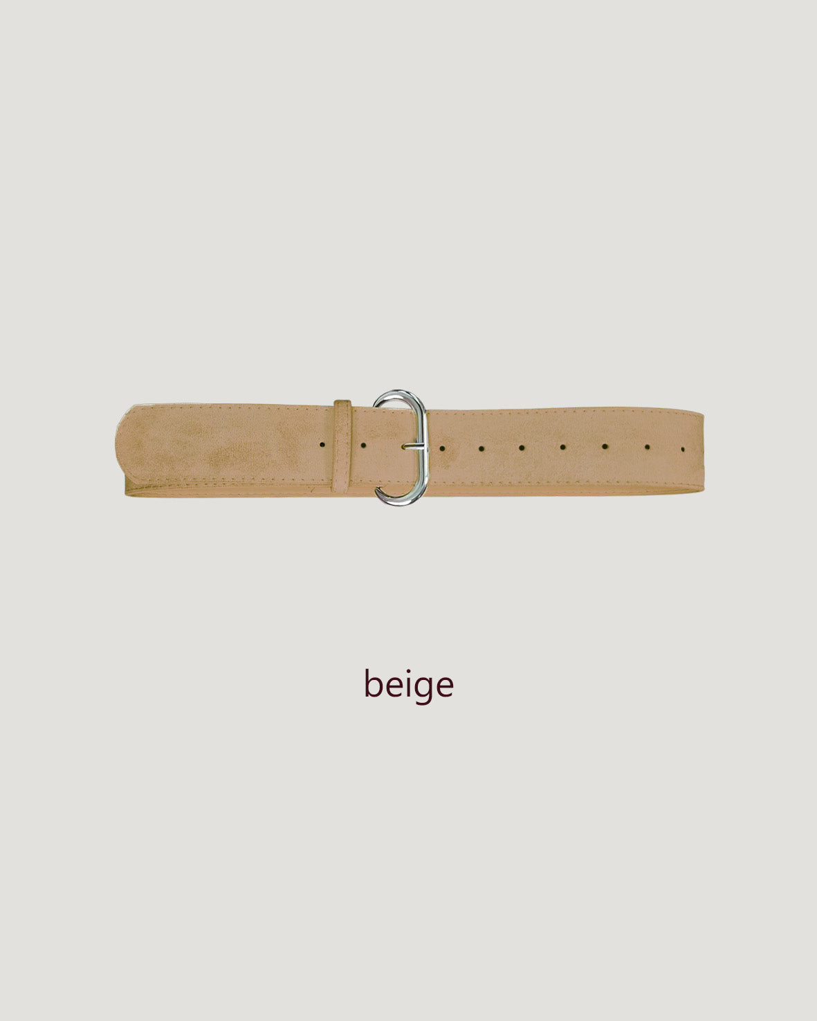 faux suede wide belt