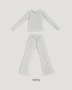 flower long sleeve room wear (2点セット)