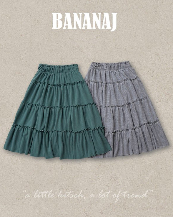 【BANANAJ】nesle long skirt